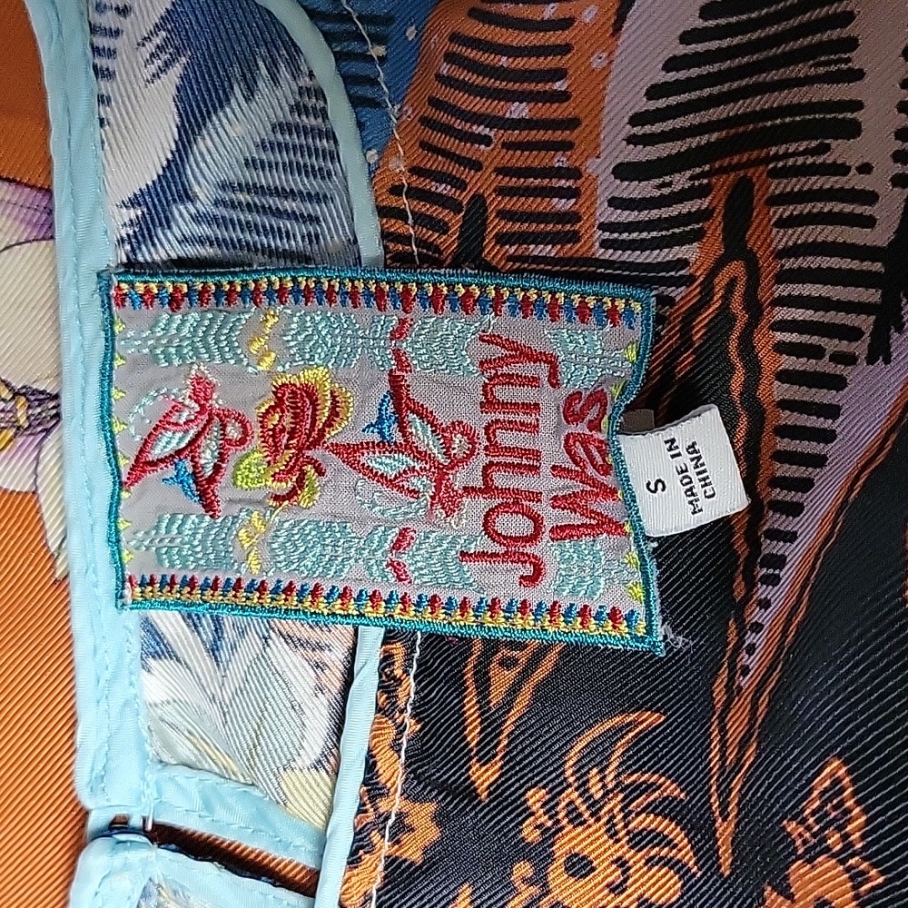 Johnny Was Multicolor Floral Tunic - Picture 8 of 12